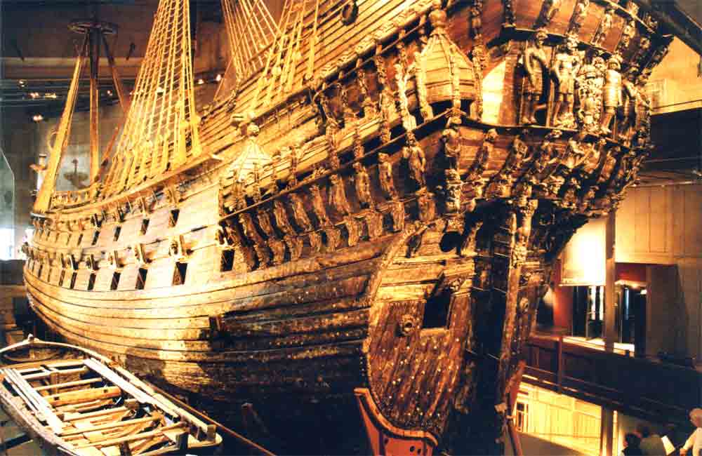 12 - Suecia - Estocolmo, Vasa barco del siglo XVII